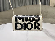 Dior Miss Dior Flap Bag White Size 22 x 11 x 6 cm - 2