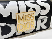 Dior Miss Dior Flap Bag Black Size 22 x 11 x 6 cm - 2