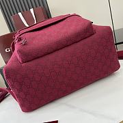 Gucci Medium Backpack Red Leather Size 40 x 36.5 x 23 cm - 6