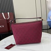 Gucci GG Super Mini Shoulder Bag Red Leather Size 20 x 18.5 x 10 cm - 6