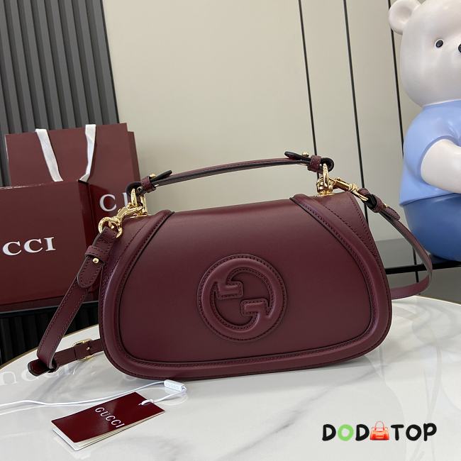 Gucci Blondie Small Top Handle Bag Red Size 27 x 17 x 7 cm - 1