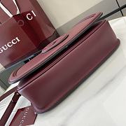 Gucci Blondie Small Top Handle Bag Red Size 27 x 17 x 7 cm - 6