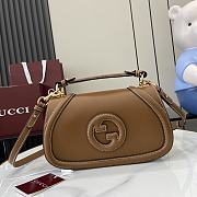 Gucci Blondie Small Top Handle Bag Brown Size 27 x 17 x 7 cm - 1