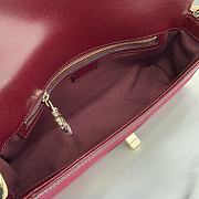 Gucci Luce Small Shoulder Bag Red Size 12.5 x 27.5 x 6.5 cm - 6