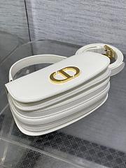 Dior Small 30 Montaigne White Size 19 x 8 x 9 cm - 6