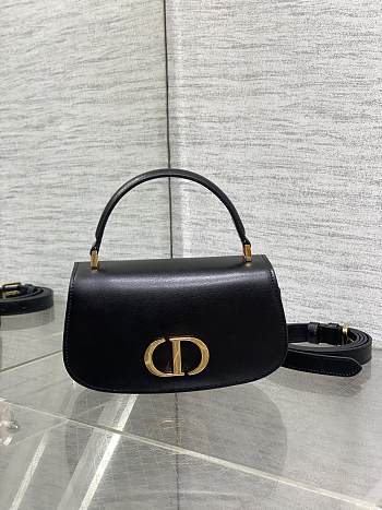 Dior Small 30 Montaigne Black Size 19 x 8 x 9 cm