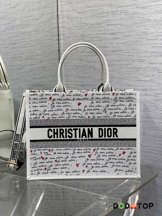 Dior Dioramour Medium Dior Book Tote Size 36 x 16 x 27 cm - 1