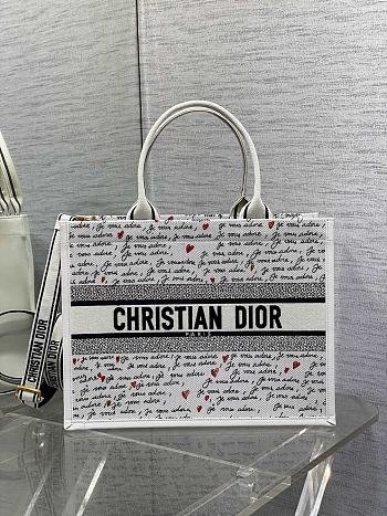 Dior Dioramour Medium Dior Book Tote Size 36 x 16 x 27 cm