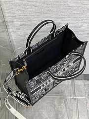 Dior Paris Map Black Medium Dior Book Tote Size 36 x 16 x 27 cm - 6