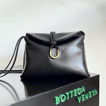 Bottega Veneta Large Liberta Black Size 30 x 20 x 8 cm