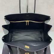 Balenciaga Bel Air Medium Carry All Bag Black Size 36.5 x 14.5 x 28 cm - 4