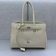 Balenciaga Bel Air Medium Carry All Bag White Size 36.5 x 14.5 x 28 cm - 2