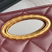 Chanel Clutch Lambskin & Gold-Tone Metal Red Size 24 × 34 × 8 cm - 3