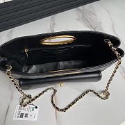 Chanel Clutch Lambskin & Gold-Tone Metal Black Size 24 × 34 × 8 cm - 6