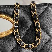 Chanel Clutch Lambskin & Gold-Tone Metal Black Size 24 × 34 × 8 cm - 4