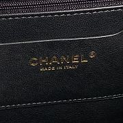 Chanel Clutch Lambskin & Gold-Tone Metal Black Size 24 × 34 × 8 cm - 3