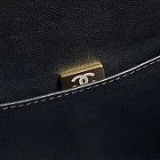 Chanel Clutch Lambskin & Gold-Tone Metal Black Size 24 × 34 × 8 cm - 2