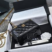 Chanel Vanity Black Handle Bag Size 19 x 9.5 x 8 cm - 6