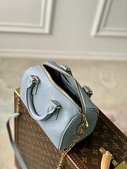 Louis Vuitton LV Speedy Bandoulière 20 M58953 Embossed Blue Size 20.5 x 13.5 x 12 cm - 3