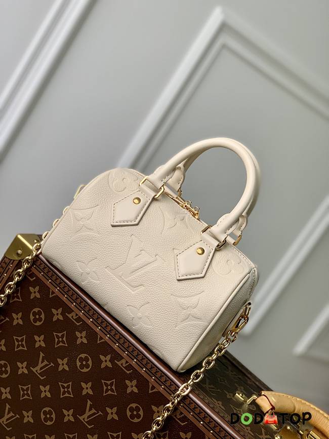 Louis Vuitton LV Speedy Bandoulière 20 M58953 White Size 20.5 x 13.5 x 12 cm - 1