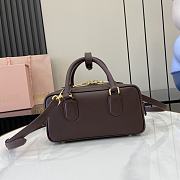 Miu Miu Arcadie Leather Bag Dark Brown Size 22 x 10.5 x 7.5 cm - 5