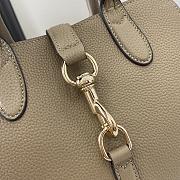 Gucci Hook-And-Loop Small Tote Bag Gray Size 24 x 17.5 x 8.5 cm - 4