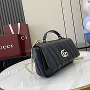 Gucci GG Milano Mini Top Handle Bag In Black 01 Size 21 x 12.5 x 4.6 cm - 5