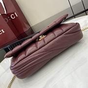 Gucci GG Milano Mini Top Handle Bag In Red 01 Size 21 x 12.5 x 4.6 cm - 5