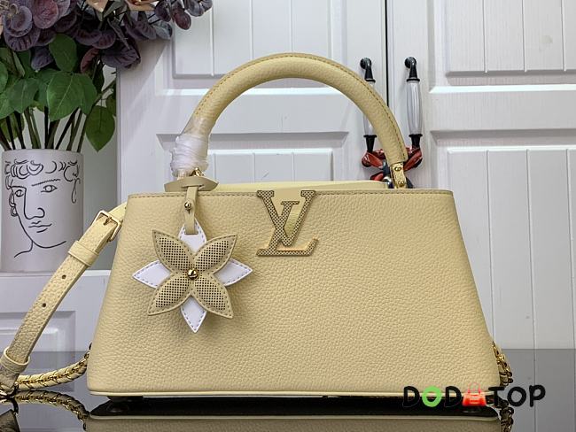 Louis Vuitton Capucines East-West BB Bag M11351 Yellow Size 19 x 9 x 33 cm - 1