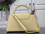 Louis Vuitton Capucines East-West BB Bag M11351 Yellow Size 19 x 9 x 33 cm - 3