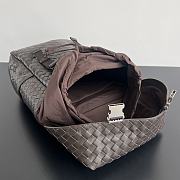 Bottega Veneta Intrecciato Flap Backpack Brown Size 38 x 26 x 15 cm - 6