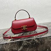 Celine Lola Mini Baguette Red Size 20 x 11.5 x 5 cm - 1