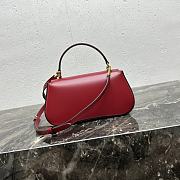 Celine Lola Mini Baguette Red Size 20 x 11.5 x 5 cm - 2