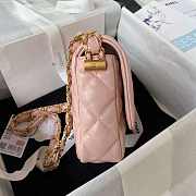 Chanel 19 Mini Flap Light Pink Size 20 cm - 4