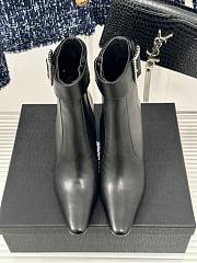 YSL Saint Laurent Ankle Boots Black - 5