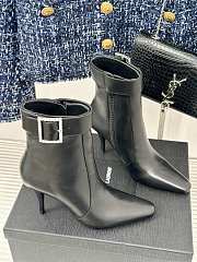 YSL Saint Laurent Ankle Boots Black - 2