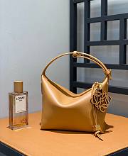 Loewe Cubi Leather Bag Caramel Size 21 x 17 x 12.5 cm - 1