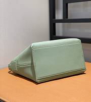 Loewe Cubi Leather Bag Green Size 21 x 17 x 12.5 cm - 4