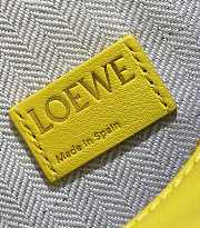 Loewe Cubi Leather Bag Yellow Size 21 x 17 x 12.5 cm - 5