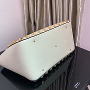 Valentino Garavani Rockstud Tote White Size 40 × 27 × 20 cm - 6