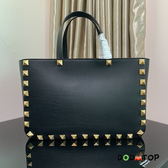 Valentino Garavani Rockstud Tote Black Size 40 × 27 × 20 cm - 1