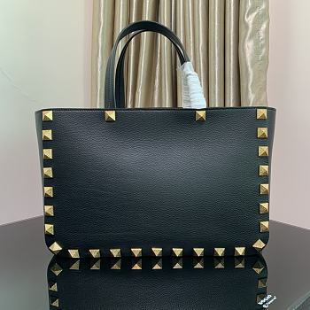 Valentino Garavani Rockstud Tote Black Size 40 × 27 × 20 cm