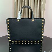 Valentino Garavani Rockstud Tote Black Size 40 × 27 × 20 cm - 3