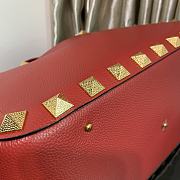 Valentino Garavani Rockstud Tote Red Size 40 × 27 × 20 cm - 5