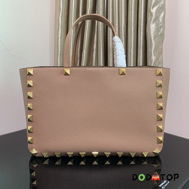 Valentino Garavani Rockstud Tote Pink Size 40 × 27 × 20 cm - 1