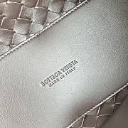  Bottega Veneta Andiamo Medium Intrecciato Suede Tote Brown Size 32 x 25 x 11 cm - 3