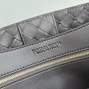  Bottega Veneta Andiamo Medium Intrecciato Suede Tote Brown Size 32 x 25 x 11 cm - 2