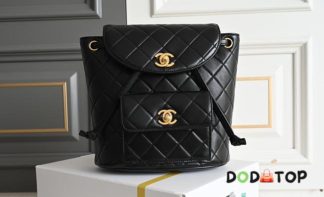 Chanel Duma Backpack Black Size 21 x 10 x 20.5 cm - 1