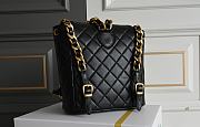 Chanel Duma Backpack Black Size 21 x 10 x 20.5 cm - 6