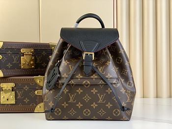 Louis Vuitton Monogram Backpack Black Large M45515 Size 27.5 x 33 x 14 cm